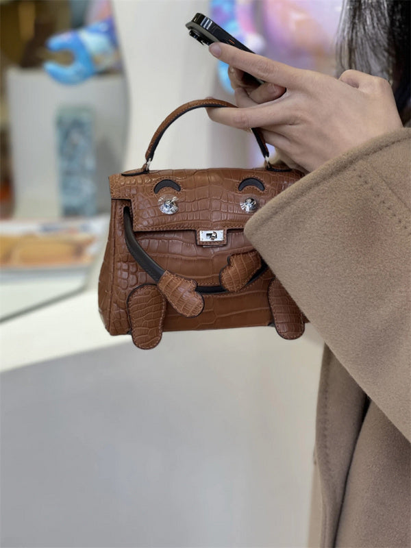 Interior view of modernist premium bag