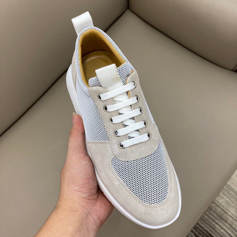 Hermès Red Chunky Platform Sneakers - Sole Detail View