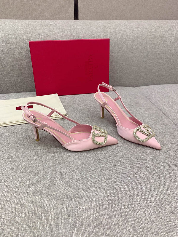 Valentino Garavani luxury shoes detail shot