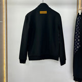 Front view of Louis Vuitton luxury clothing with runway-inspired design
