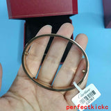 Front view of Cartier unisex jewelry piece