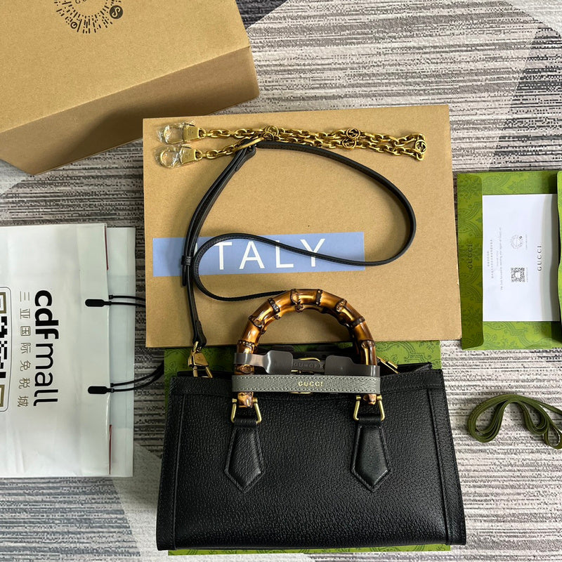 Front view of refined statement women's handbag – women's luxury handbag