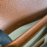 Side profile of premium sleek women's handbag – women's everyday handbag