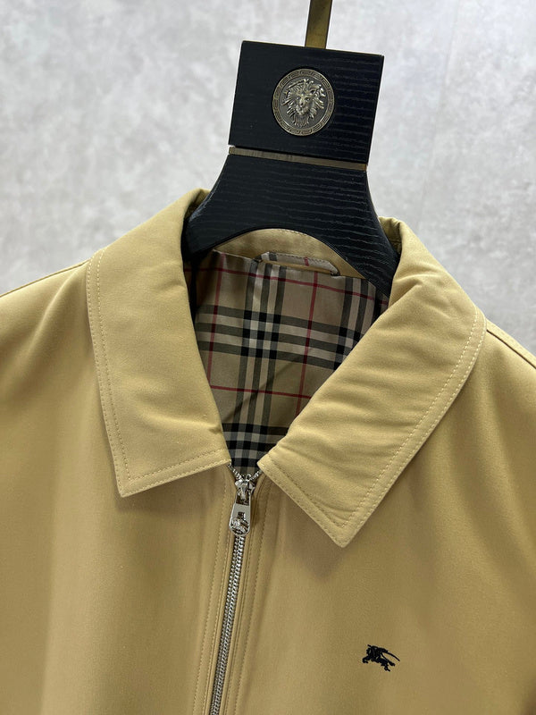 Burberry clothing close-up — premium authentic designer style