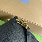 Front view of chic refined women's handbag – women's luxury accessory