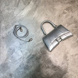 Polished Vegan Leather Handbag - Everyday Elegance | Women's Premium Handbag #869 - texture close-up (image 9) of designer-inspired handbag