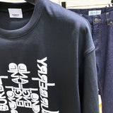 Burberry t-shirt close-up — premium authentic designer style