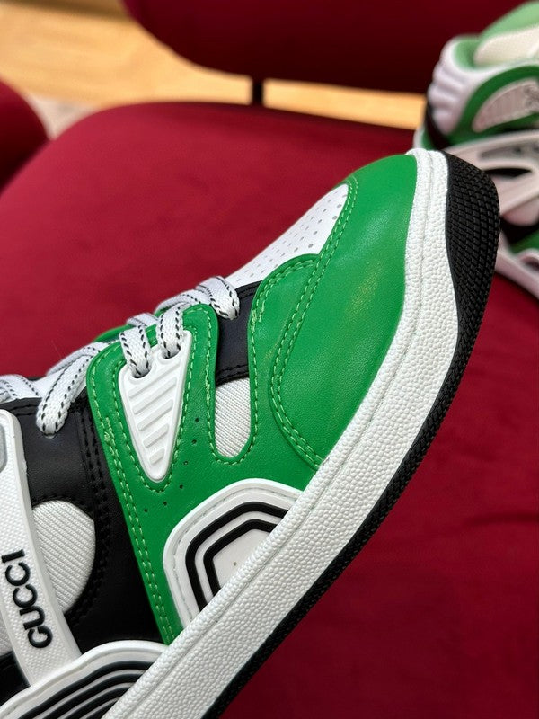 Gucci bold contrast luxury sneakers view 5 streetwear statement look
