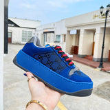 Gucci fresh white-and-black luxury sneakers view 5 minimalist modern build