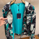 Side profile of Louis Vuitton luxury clothing with tailored silhouette