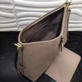 Top view of classic premium women's handbag – women's premium purse