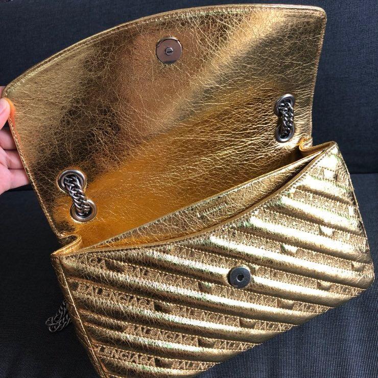 Modern Vegan Leather Handbag - Statement Silhouette | Women's Luxury Handbag #801 - alternate angle view (image 8) of designer-inspired handbag