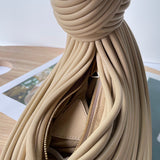 Elegant Faux Leather Handbag - Understated Luxury Look | Women's Fashion Handbag #1659 - interior view (image 6) of designer-inspired handbag