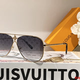 Front view of Louis Vuitton unisex sunglasses