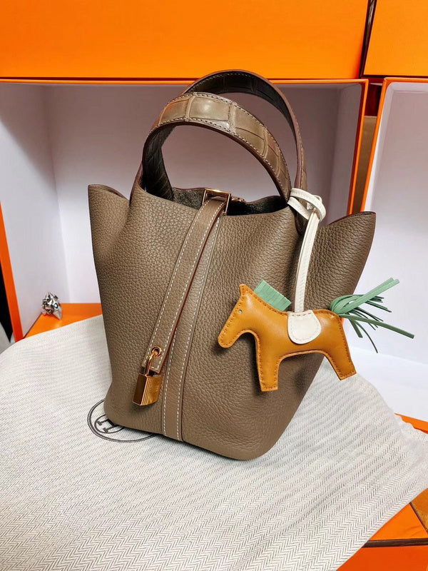 Understated handbag styled for everyday wear
