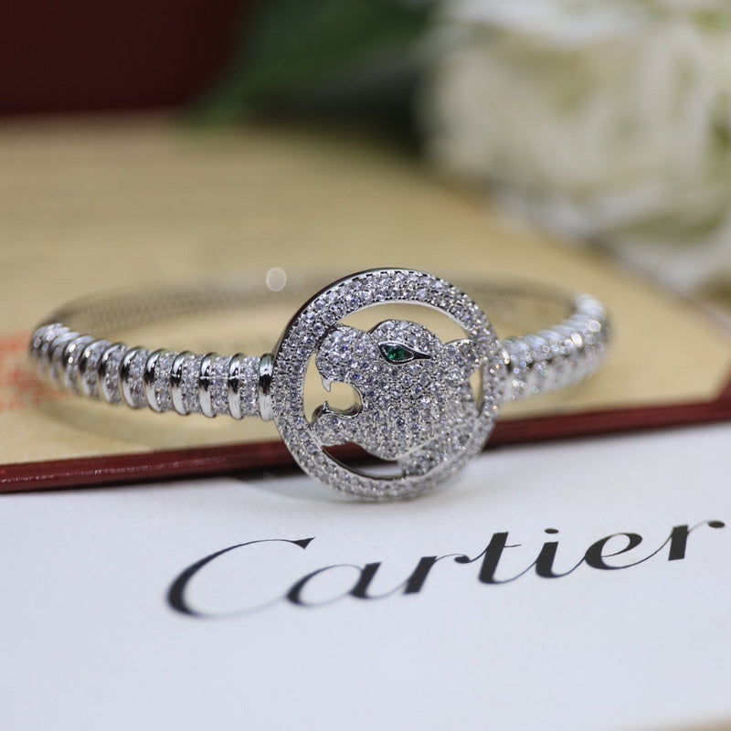 Side view of Cartier unisex jewelry piece