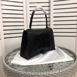 Interior view of sleek classic women's handbag – women's everyday handbag