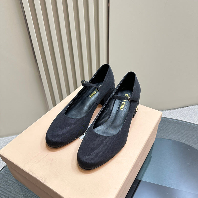 Miu Miu luxury shoes close-up — premium authentic designer style