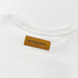 Front view of Louis Vuitton luxury clothing with tailored silhouette