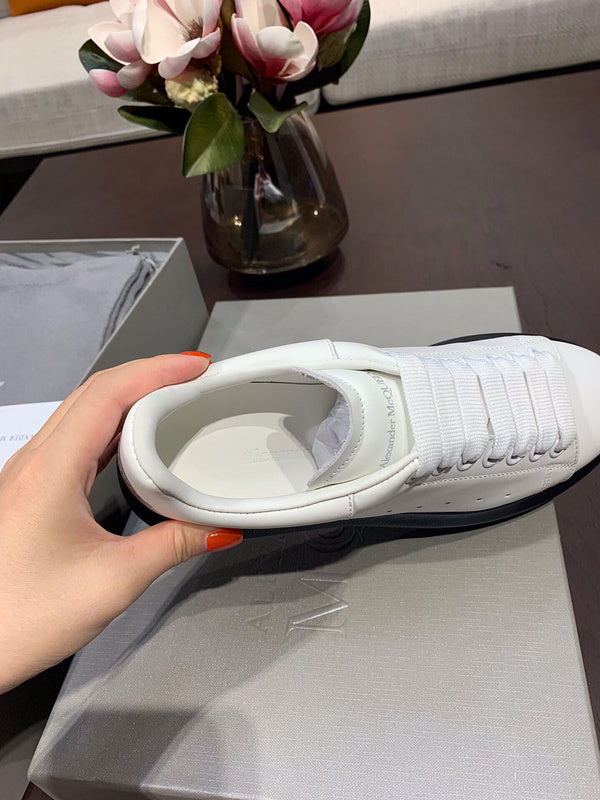 Alexander McQueen classic monochrome luxury sneakers view 7 everyday casual design