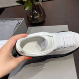 Alexander McQueen classic monochrome luxury sneakers view 7 everyday casual design