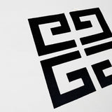 Close-up detail shot of Givenchy luxury clothing with streetwear-inspired cut