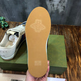 Gucci stone beige luxury sneakers view 7 chunky sole construction