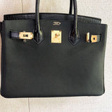 clean-lined carryall bag styled with outfit