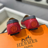 Hermès Tan High-Top Sneakers - Detail Shot of Craftsmanship