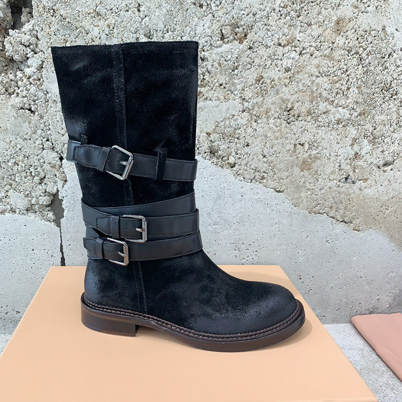 Side profile view of Miu Miu luxury piece style No.131
