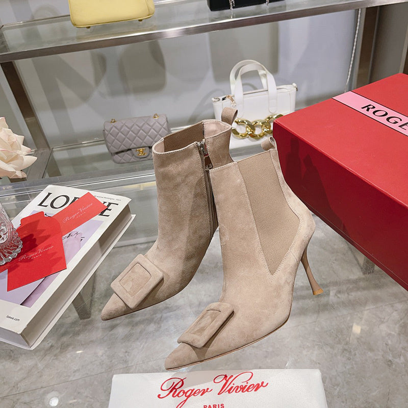 Roger Vivier luxury shoes close-up — premium authentic designer style