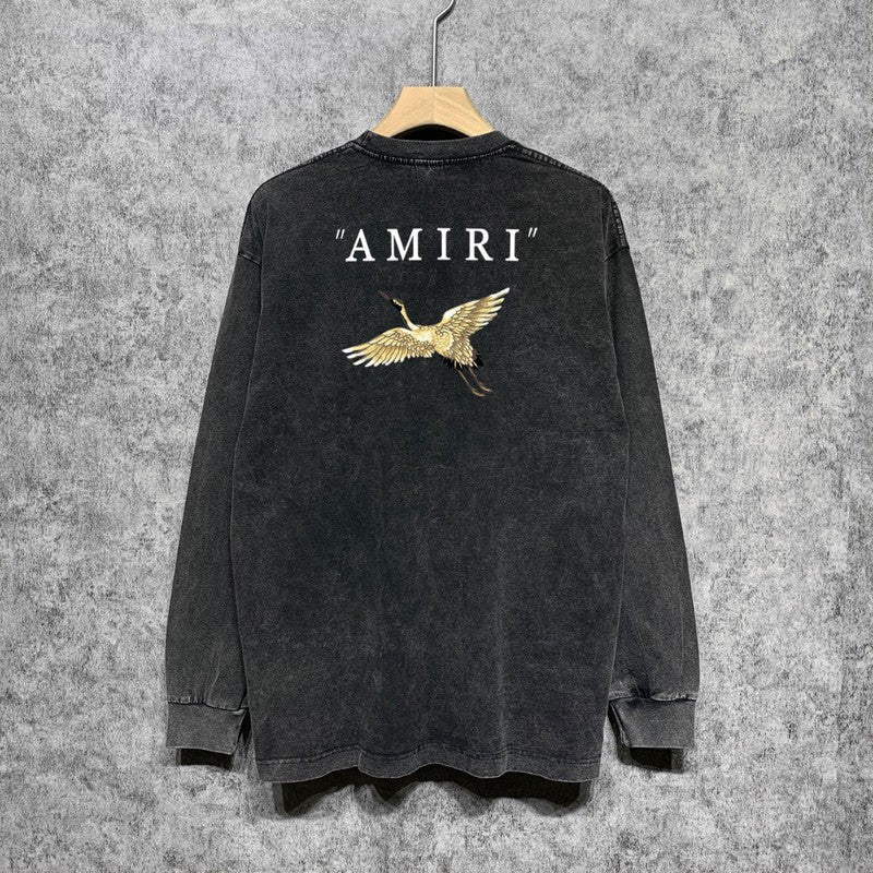 Amiri hoodie front view designer style