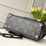 Front view of premium structured women's handbag – women's luxury accessory