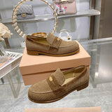 Miu Miu luxury shoes detail view — premium authentic designer style