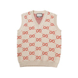 Front view of Gucci luxury clothing with relaxed-fit cut