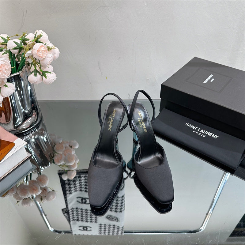 Saint Laurent luxury shoes back view — premium authentic designer style