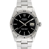 Side view of Rolex men's watch