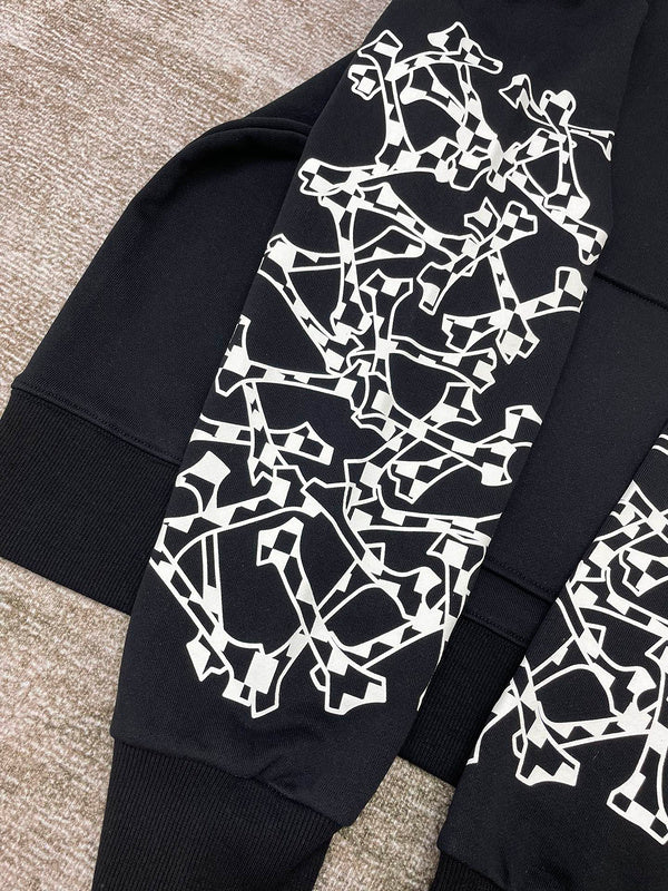 Three-quarter angle view of Amiri luxury piece style No.030