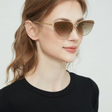 Lifestyle view of Louis Vuitton unisex sunglasses