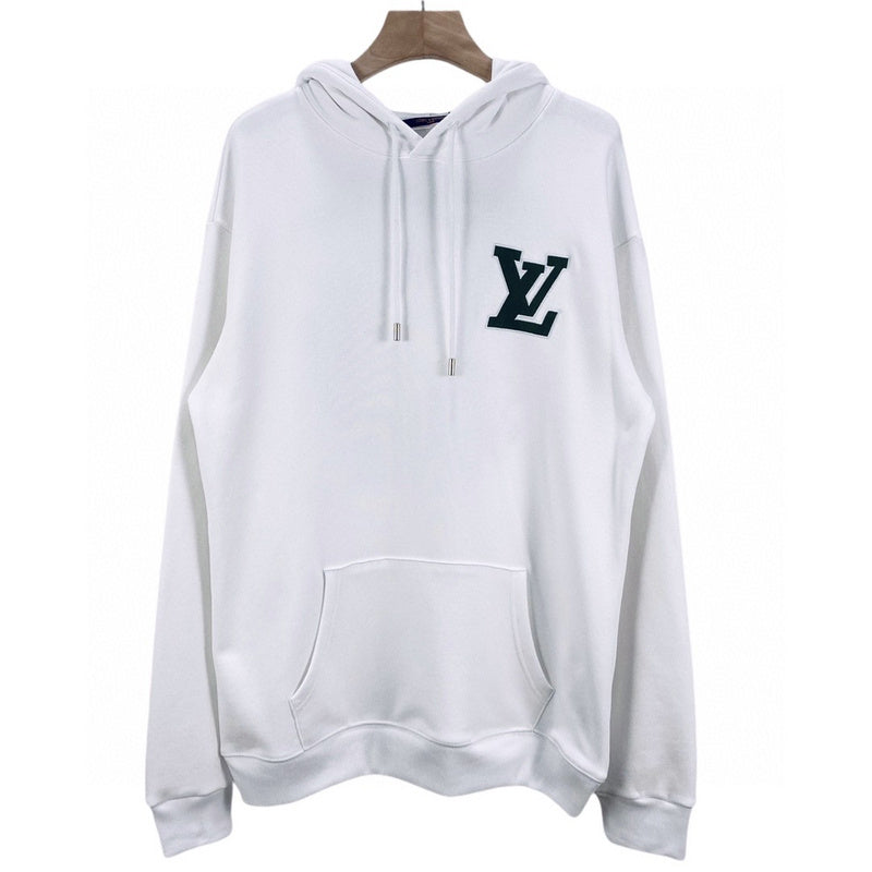 Side profile of Louis Vuitton luxury clothing with contemporary cut