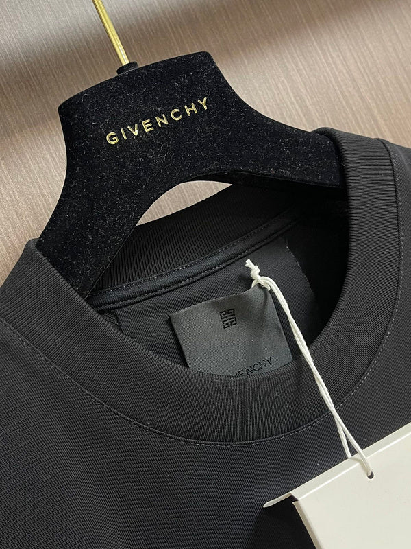 Front view of Givenchy luxury clothing with streetwear-inspired cut