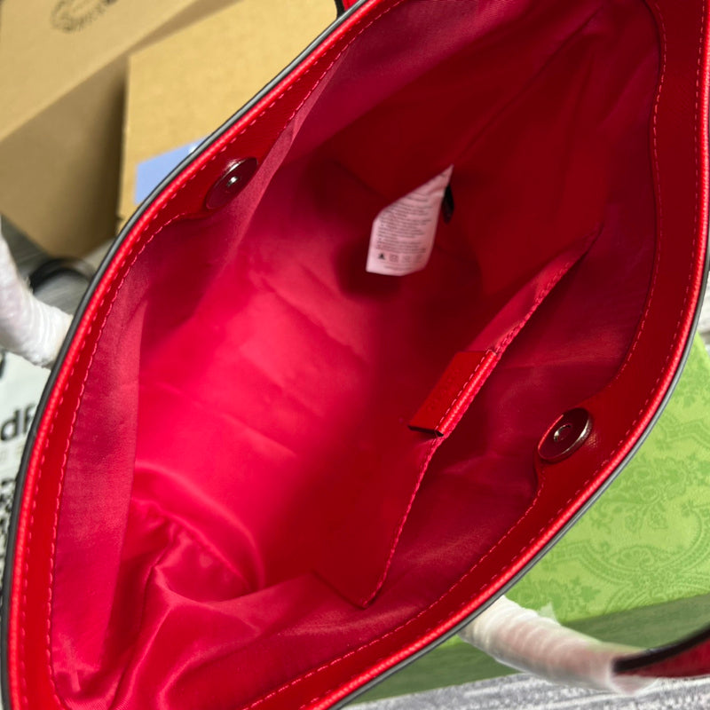 Close-up detail of sophisticated bag design