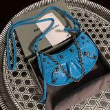 Back view of elevated modern women's handbag – women's luxury accessory
