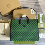 Side profile of premium signature women's handbag – women's luxury handbag