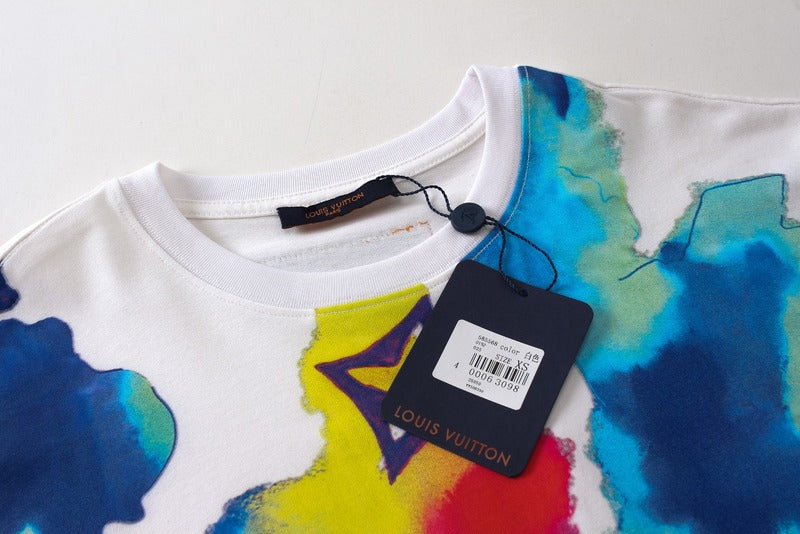 Front view of Louis Vuitton cotton t-shirt with everyday silhouette