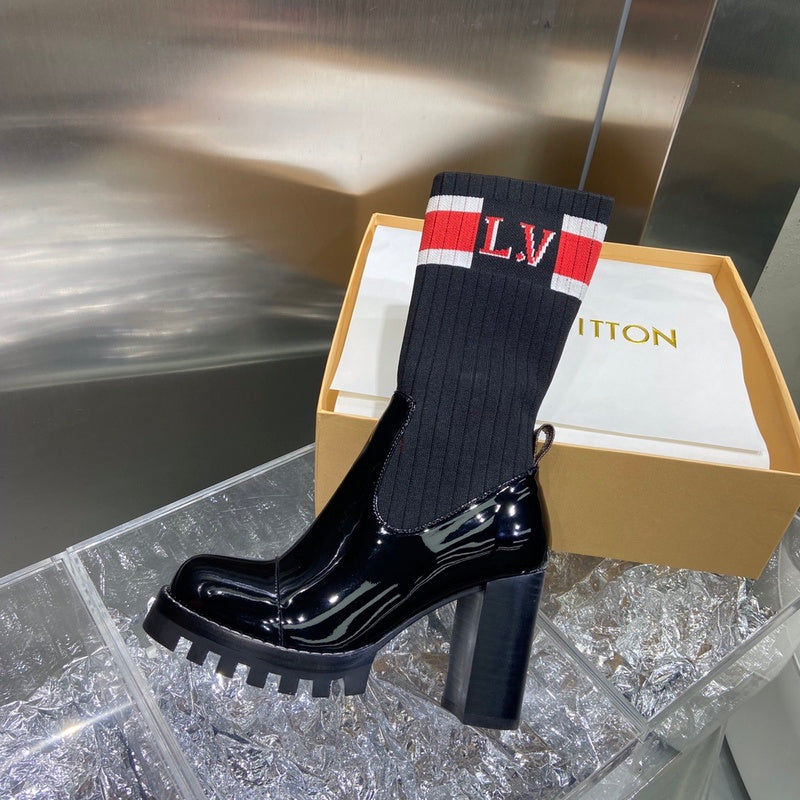 Louis Vuitton shoes Style 224 - close-up of handcrafted italian detailing
