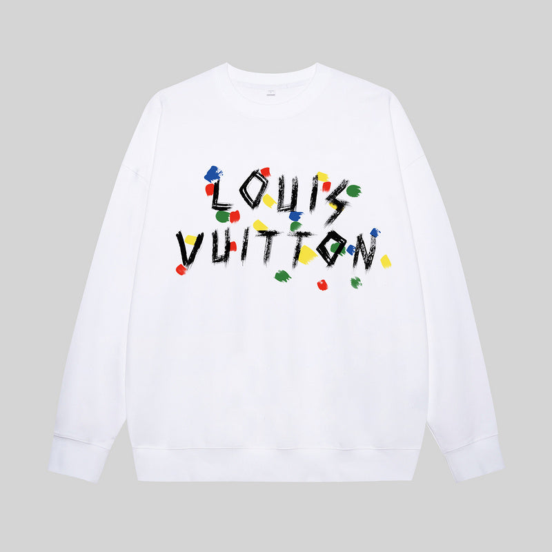 Back view of Louis Vuitton luxury clothing with runway-inspired design