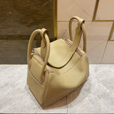 Polished bag shown from front angle