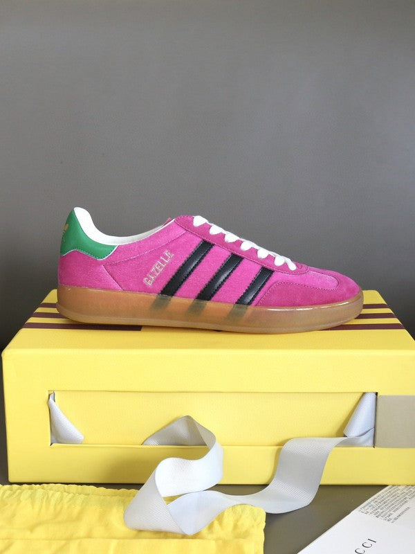 Gucci bold contrast luxury sneakers view 8 minimalist modern build