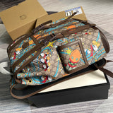Top view of chic premium women's handbag – women's statement bag